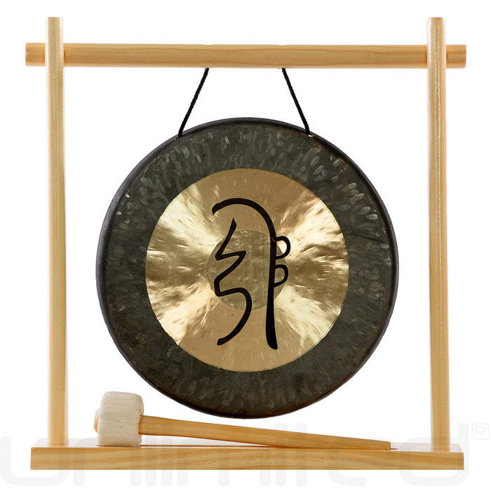 10" Sei He Ki Reiki Gong on Stands