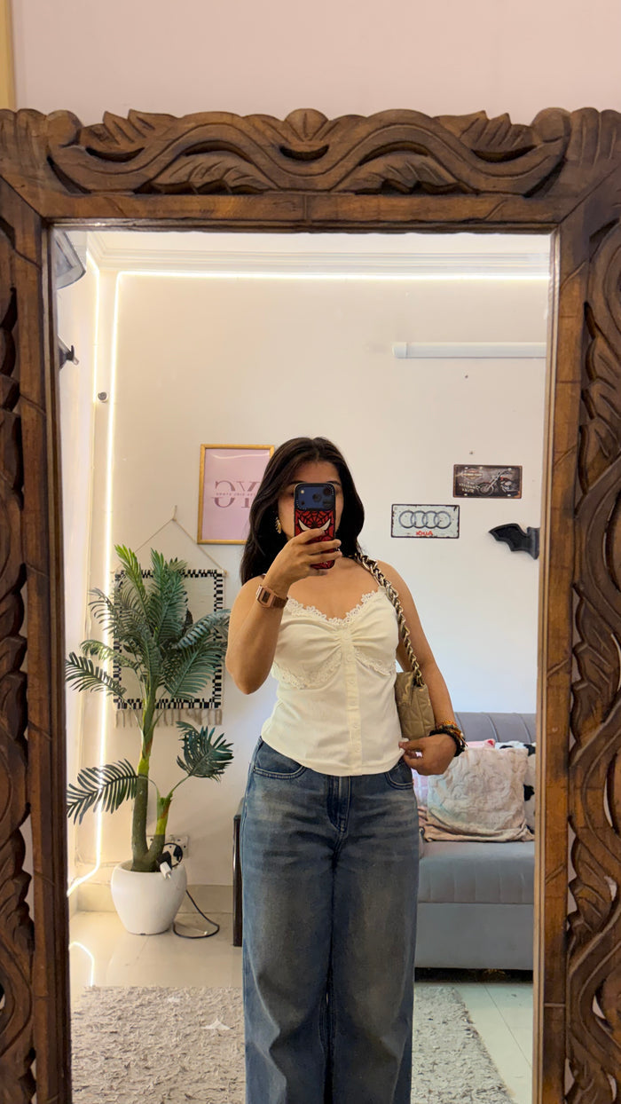 107 Cute Retro Top 28-34 bust