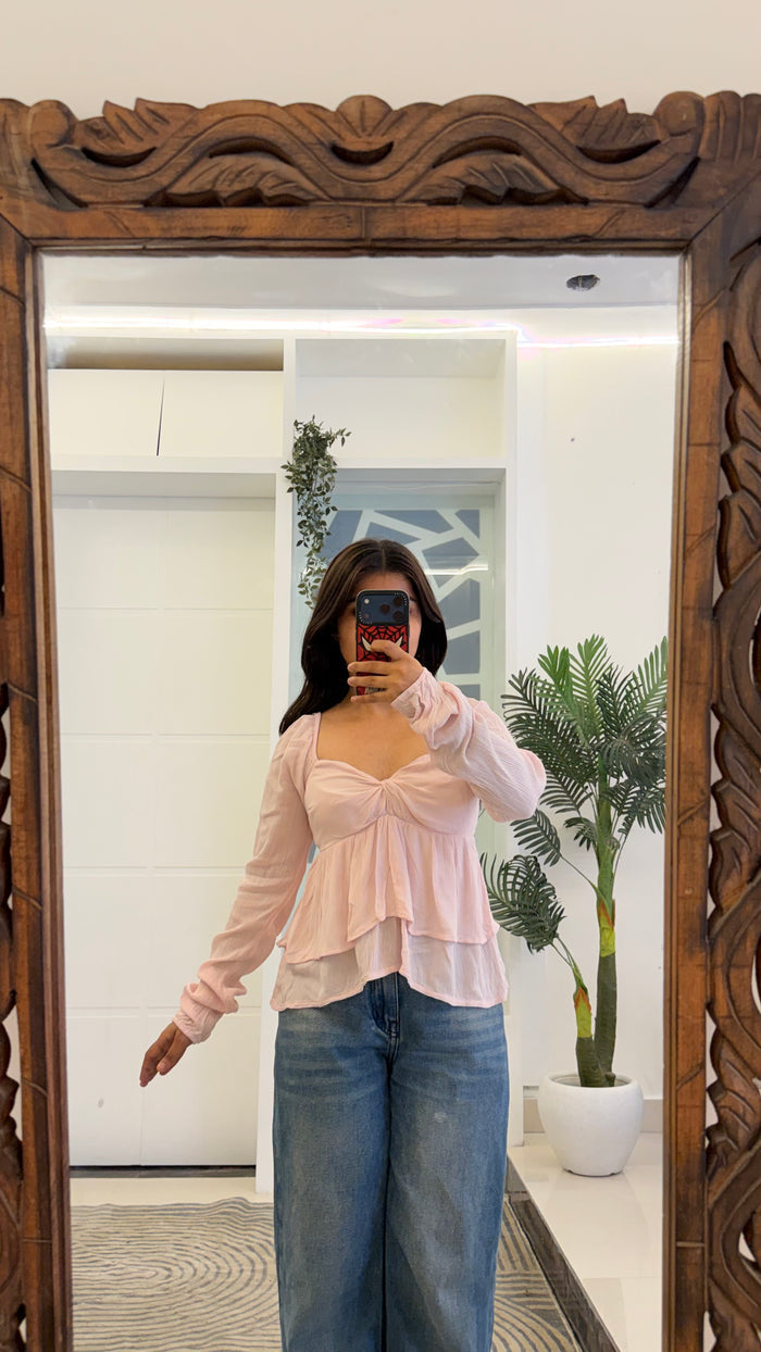 152 cute summer top 28-34 bust