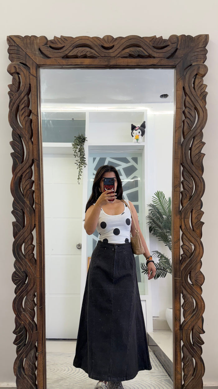 18 Pinterest Denim Skirt34 waist/l:32
