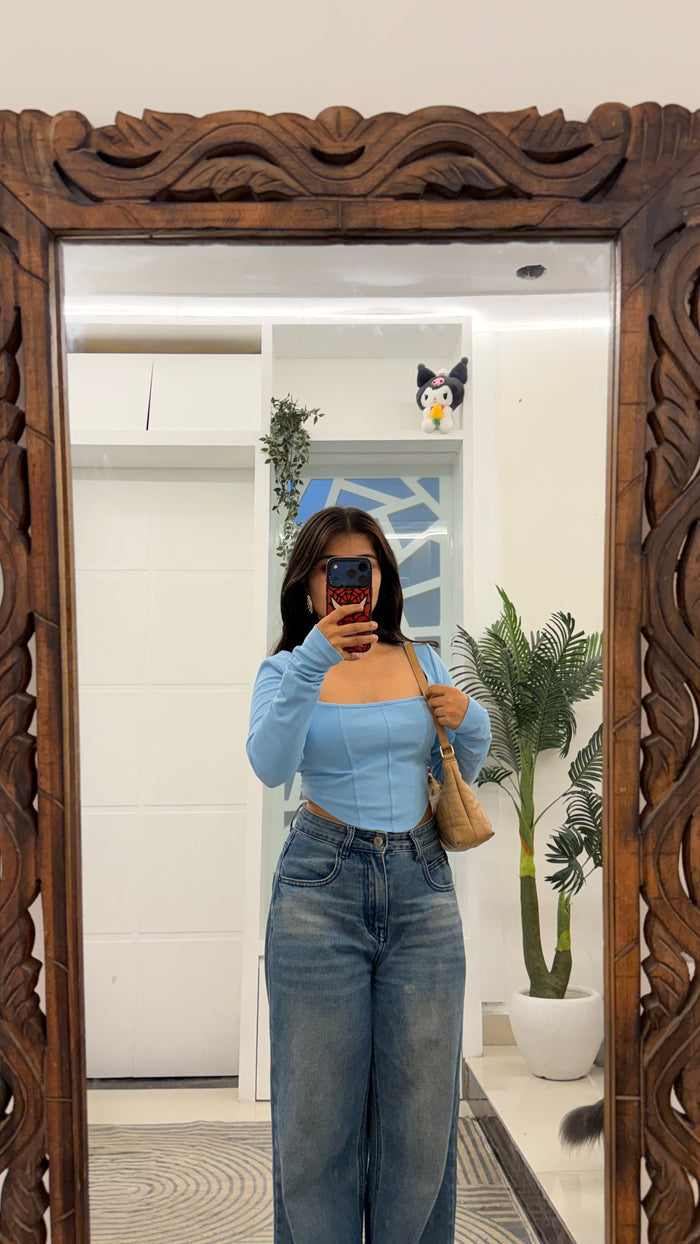 80 summer top 32-35 bust