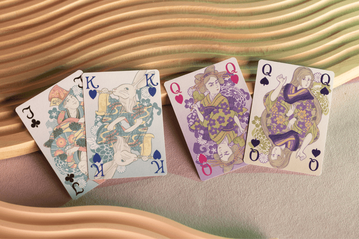 Alice's Adventures in Wonderland Playing Cards - Die-Cut Sticker Set