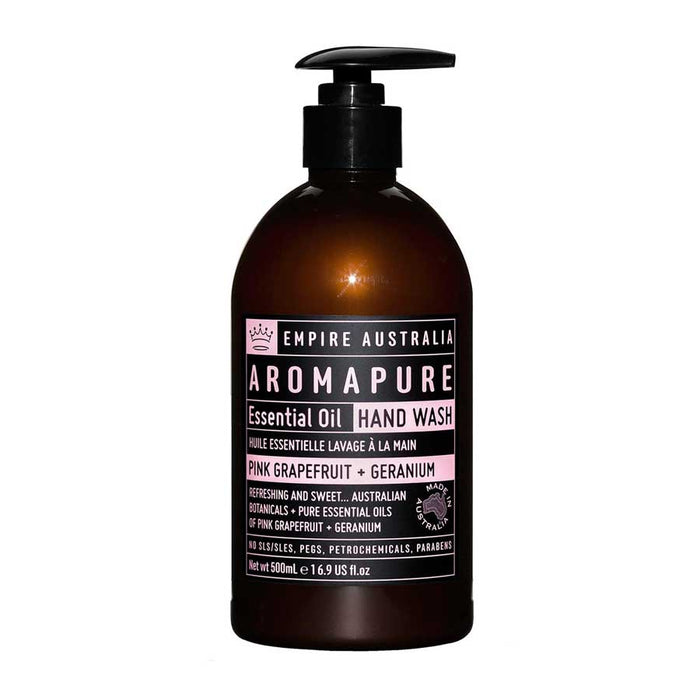 Empire Australia Aromapure Hand Wash - Pink Grapefruit & Geranium (500ml) | Koop.co.nz
