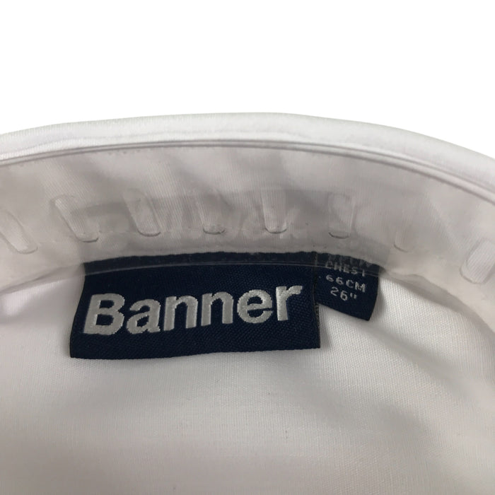 Banner white long sleeve school blouse