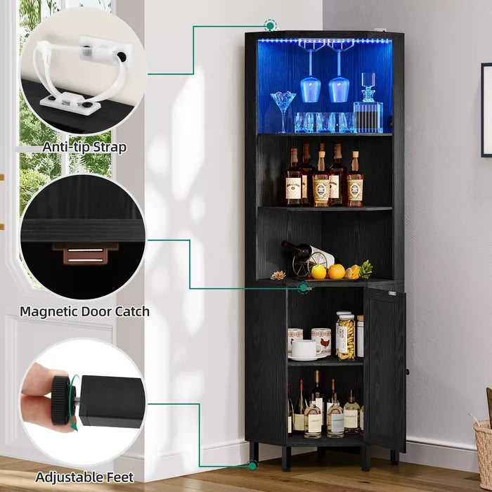Bar Corner Cabinet