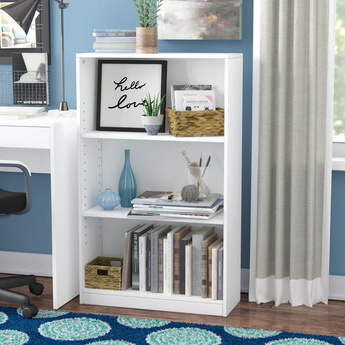 Bibliothèque standard Lansing blanche, 102,4 cm (H) x 62,2 cm (L)