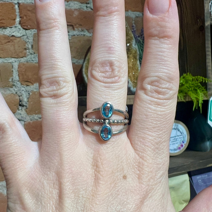 Blue Topaz Ring