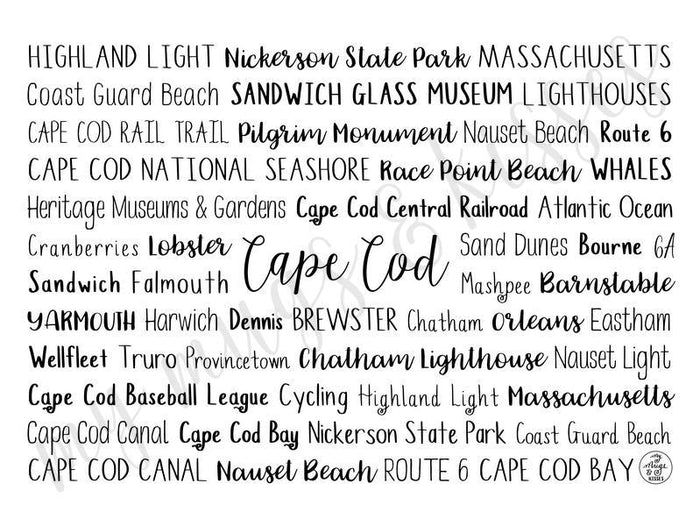 Cape Cod, MA Tumbler