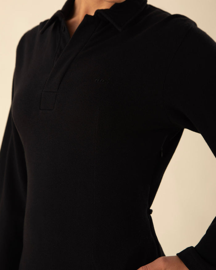 Castello Dress Black