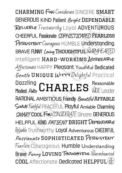 Charles Spiral Notebook