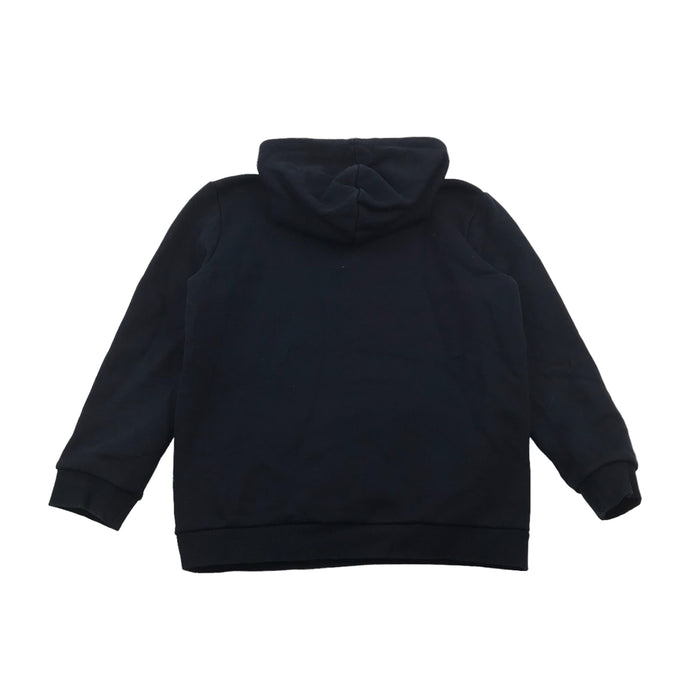 Closure 12 years black and grey panelled hoodie