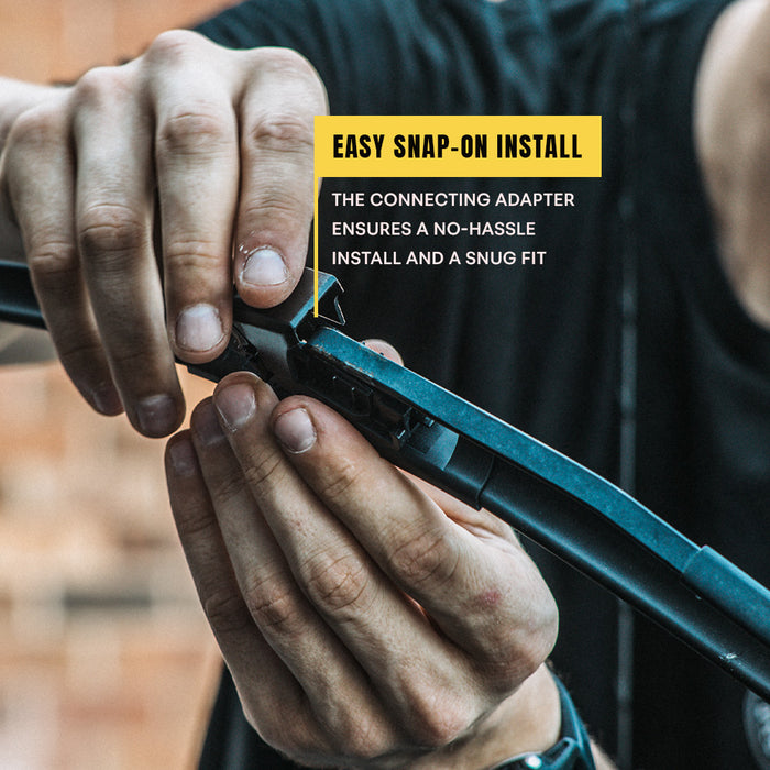 Doc's Diesel Wiper Blades Easy Snap-On Install feature