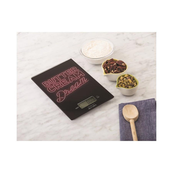 Accura Electronic Kitchen Scales - Butter Cream Dream | Koop.co.nz