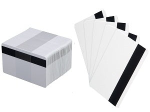 Evolis Blue Rewritable HiCo Mag Stripe PVC Cards - EVO-C5103