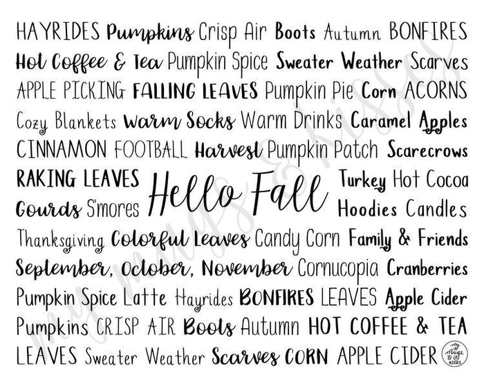 Fall Digital Download