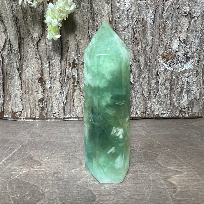 Feather Fluorite Tower