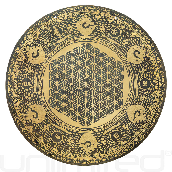 Flower of Life Prayer Gongs