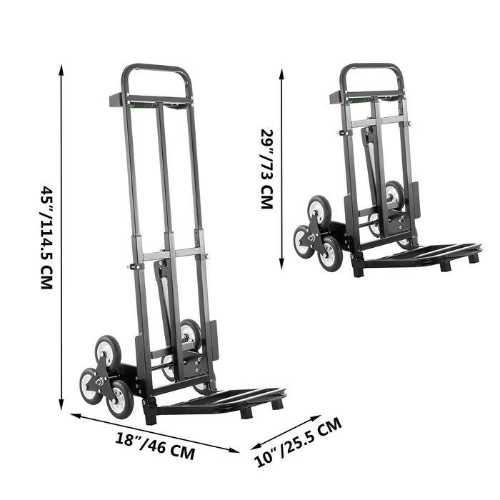Folding Hand Truck Dolly 460lbs Capacity