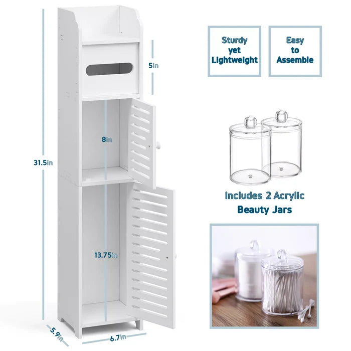 Free Standing Toilet Paper Holders Cabinet
