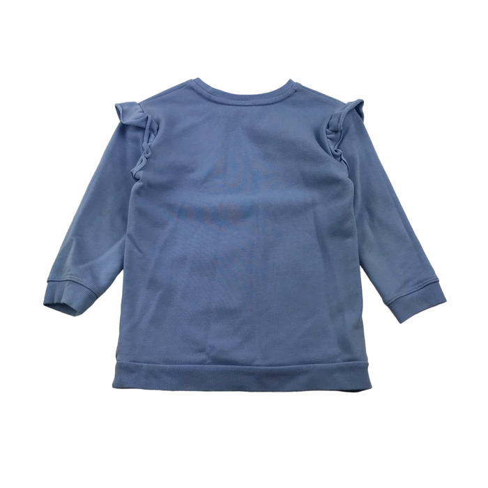 George 5 years blue girls character print sweater