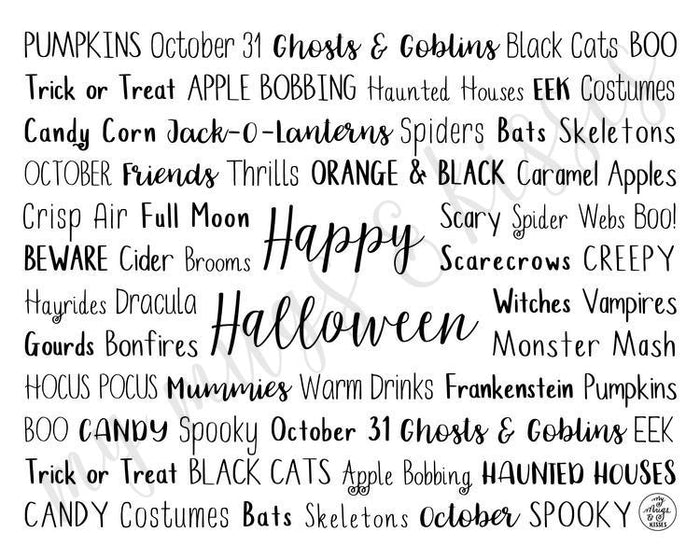 Halloween Digital Download