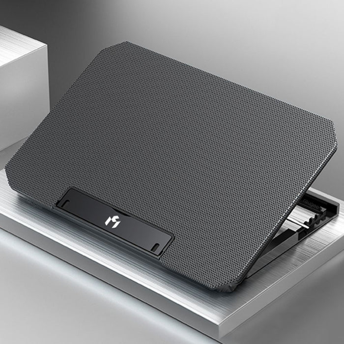 High-Performance Laptop Cooling Pad with Adjustable Fan Speeds