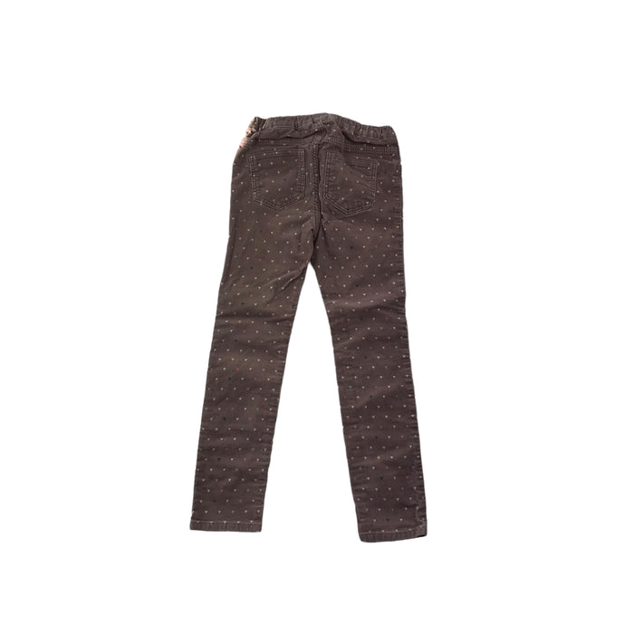 H&M 7-8 years taupe corduroy triangle jeggings