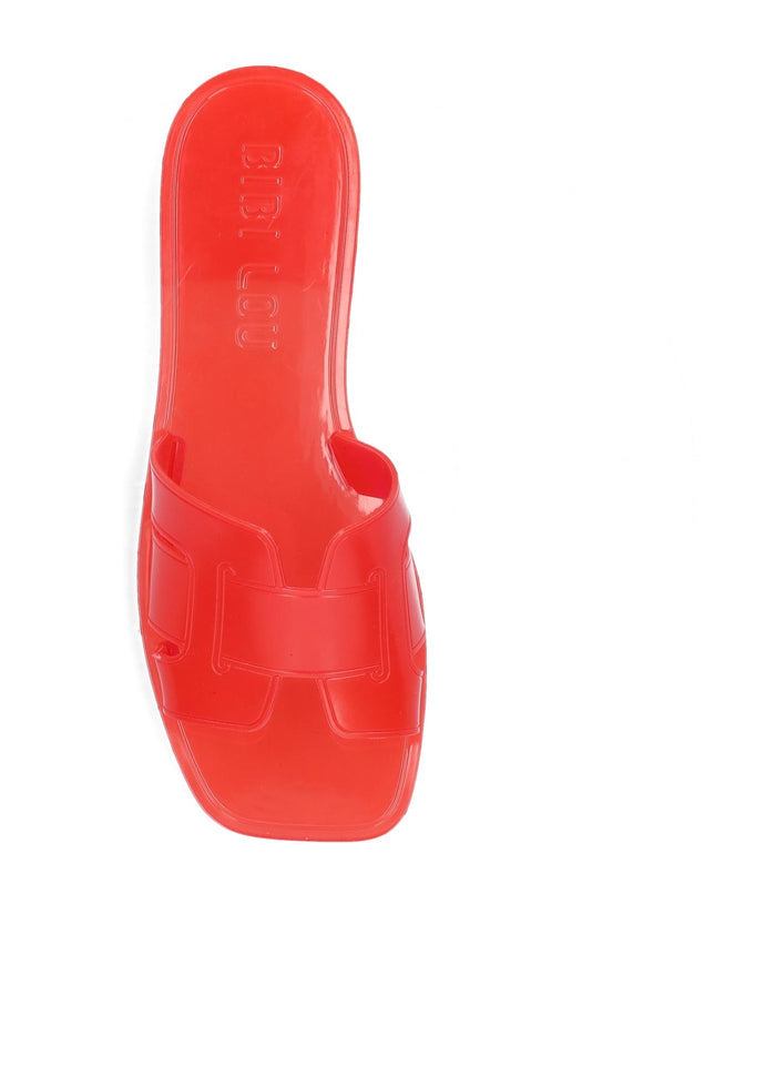 Holly Jelly Slides - Red