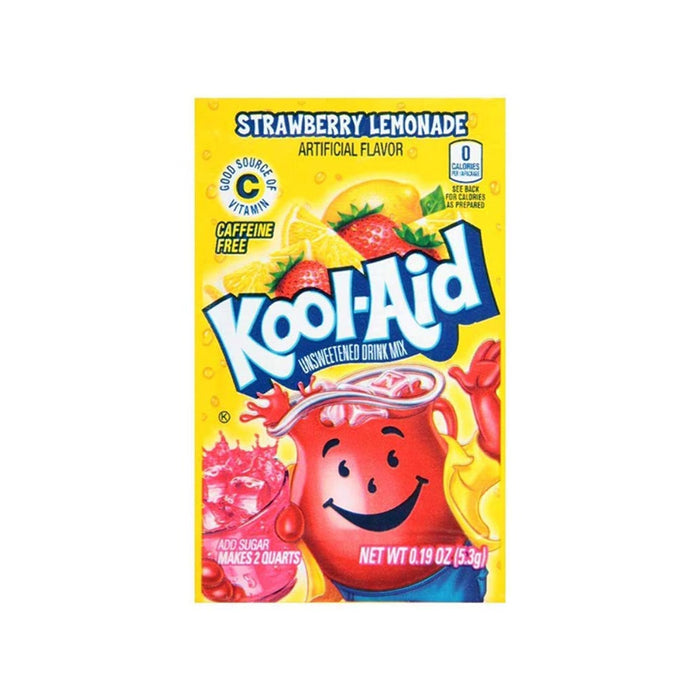 Kool-Aid Strawberry Lemonade Powdered Drink Mix 0.19 oz - 192 Pack