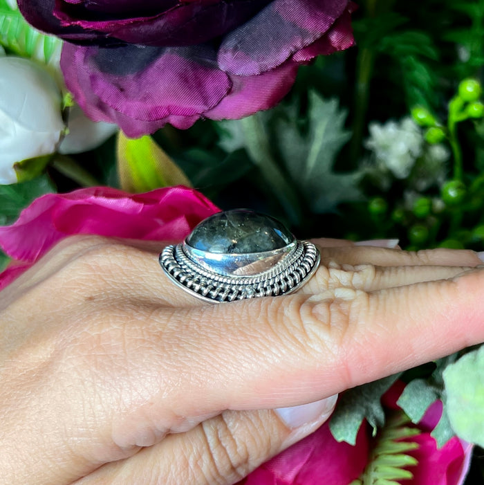 Labradorite Ring