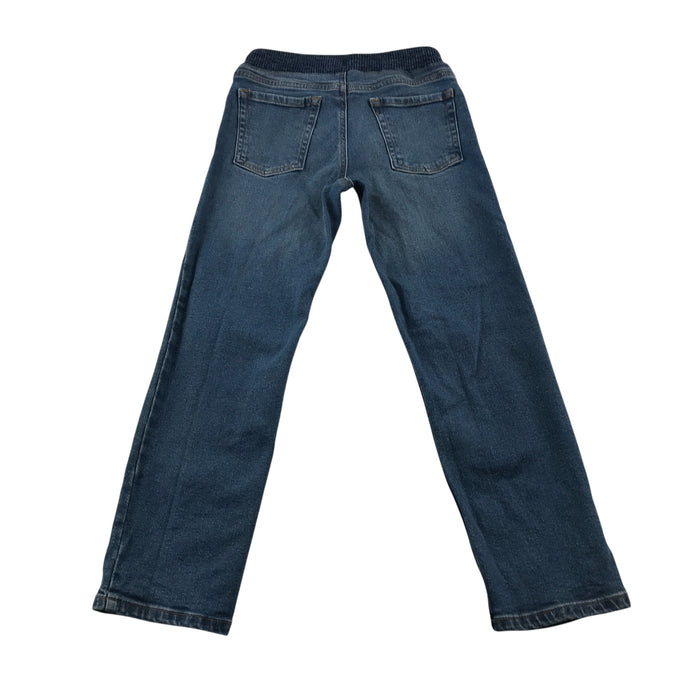 Lands End 7-8 years blue elasticated trouser