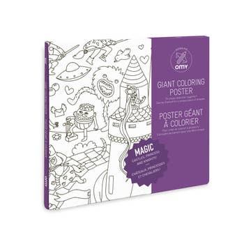 Magic Coloring Poster by OMY - by OMY - K. A. Artist Shop