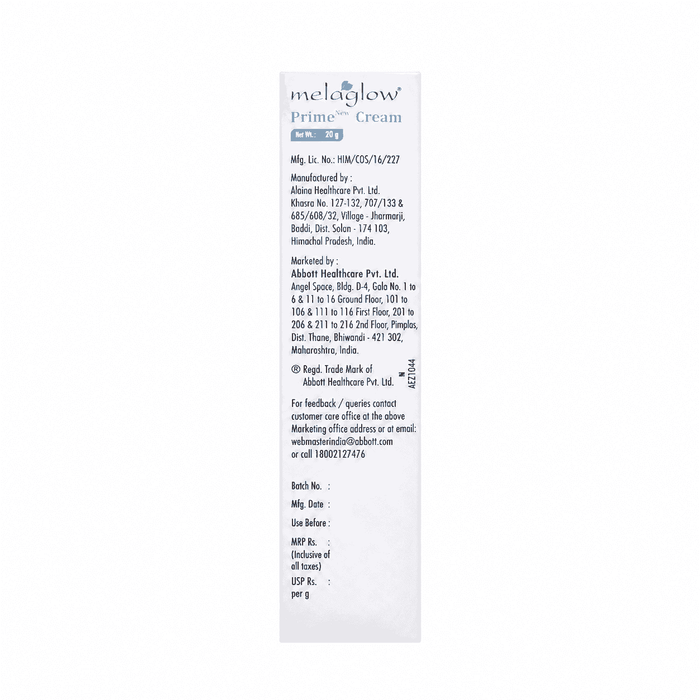 Melaglow Prime Depigmenting Cream 20gm