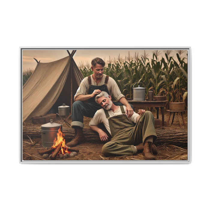48″ x 32″ (Horizontal) / White / 1.25"