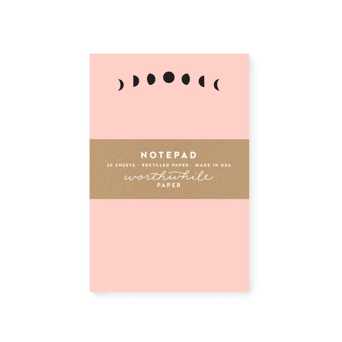 Moon Phases Notepad