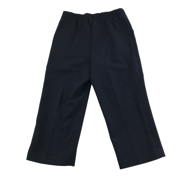 Navy boys elasticated waist school trousers