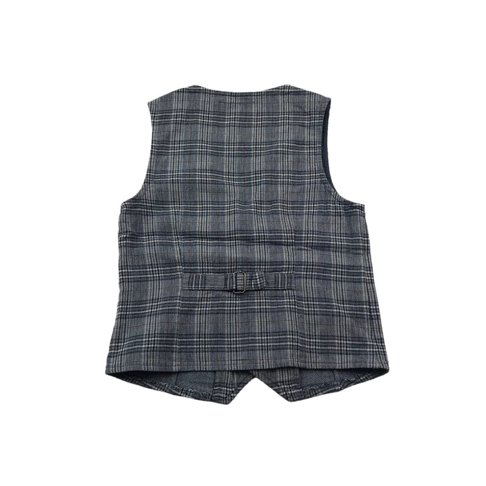 Next 5-6 years grey checked waistcoat