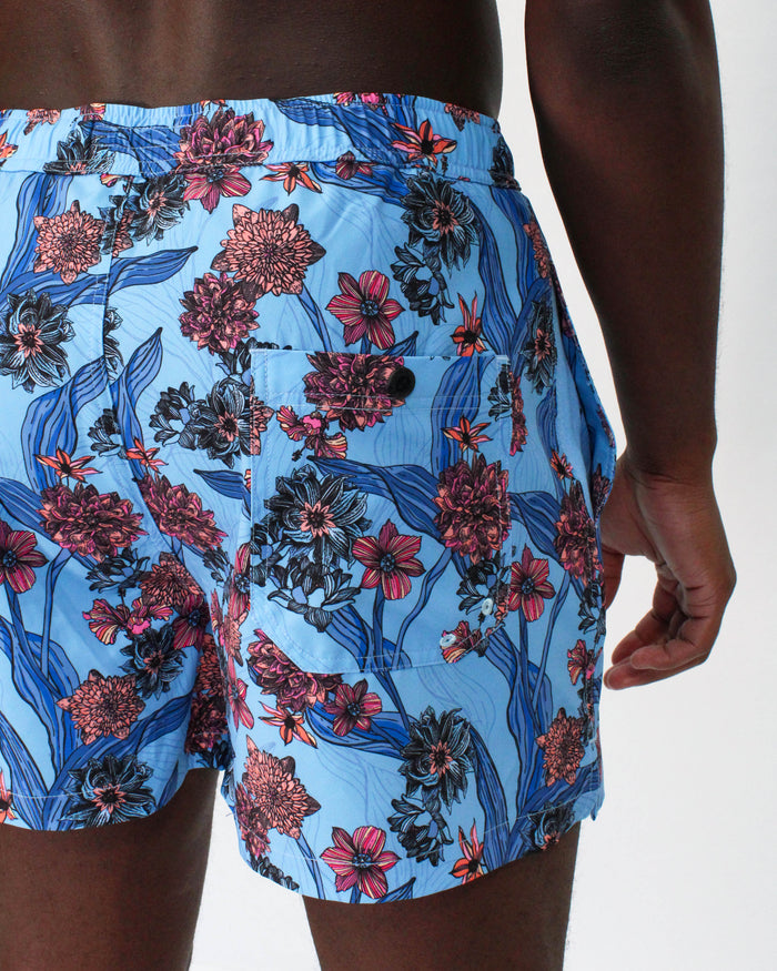 QUACK OCEAN FLORAL BLUE