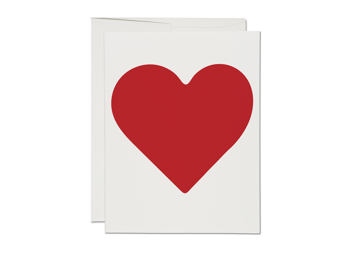 Red Heart Card