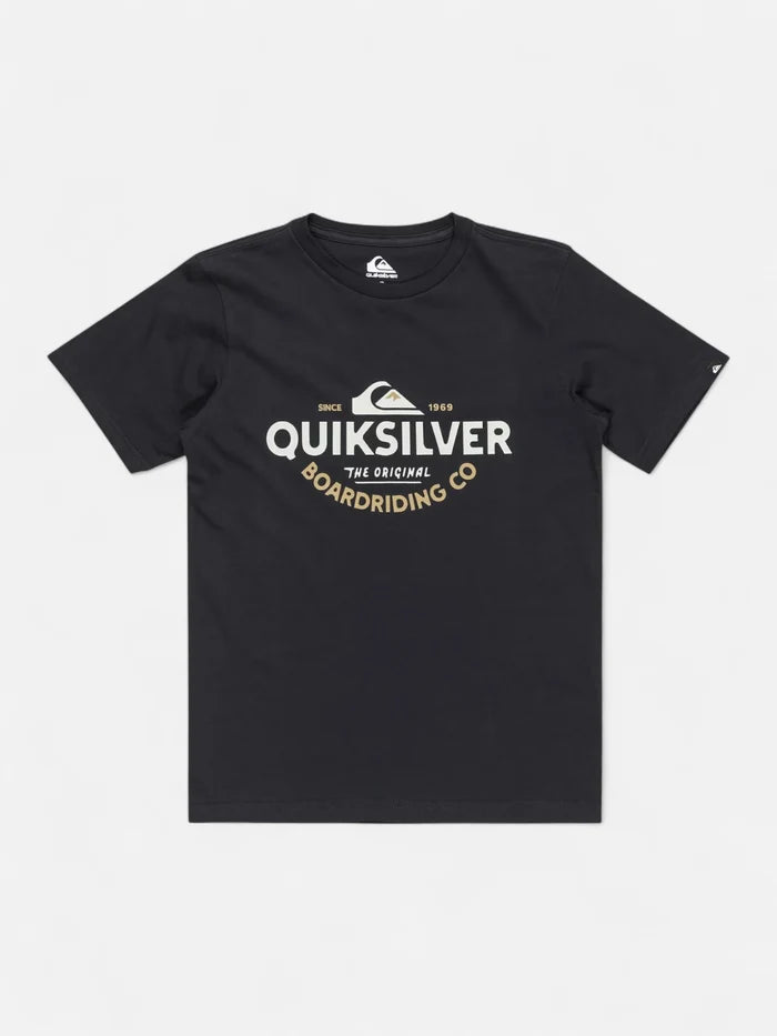 Remera Niño Quiksilver Type Out Azul Marino