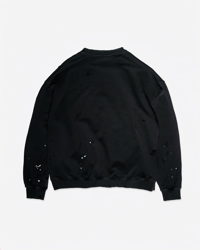 RIPPER CREWNECK - WASHED BLACK | Back