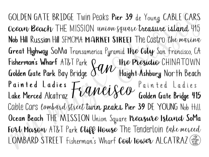 San Francisco, CA Tumbler