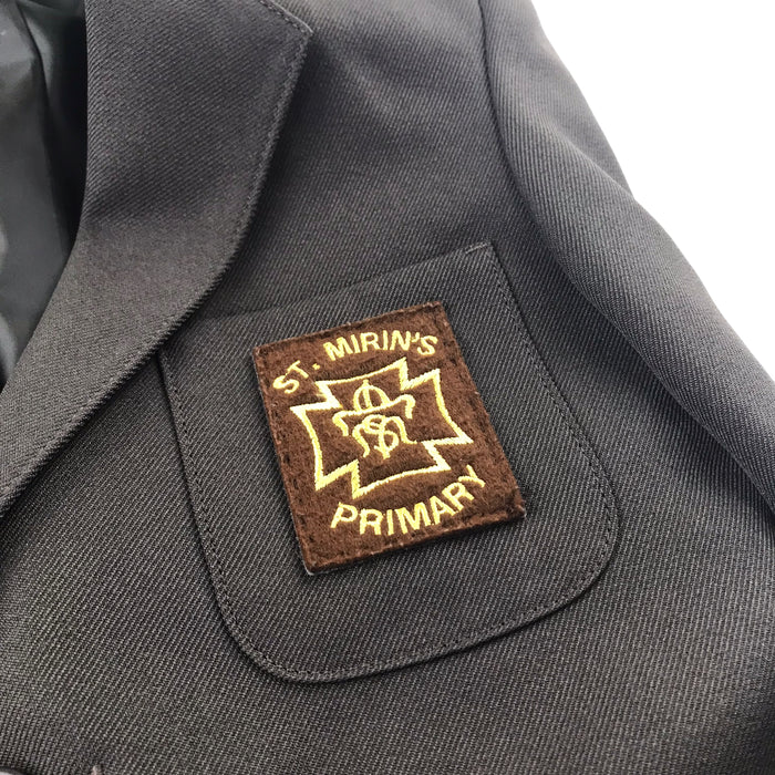 St Mirin's primary boys Brown School Blazers