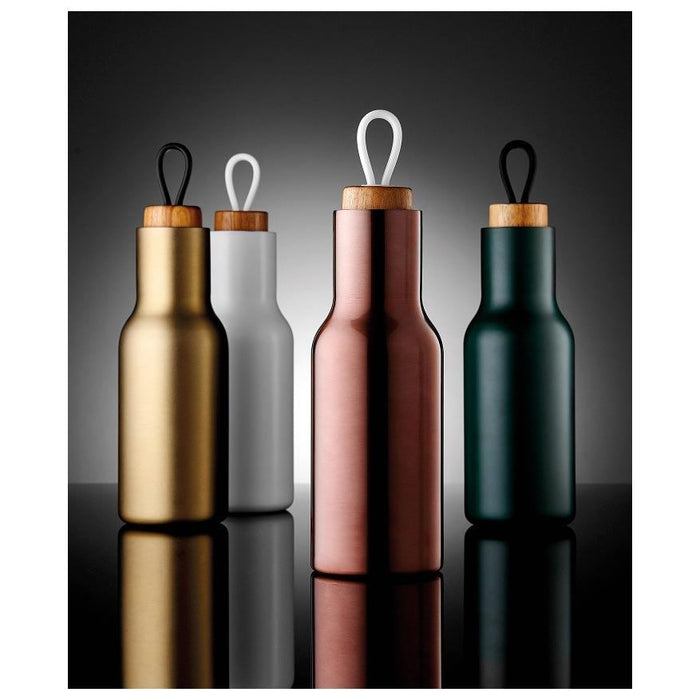 Ladelle Tempa Drink Bottle - Matte Black (600ml) | Koop.co.nz