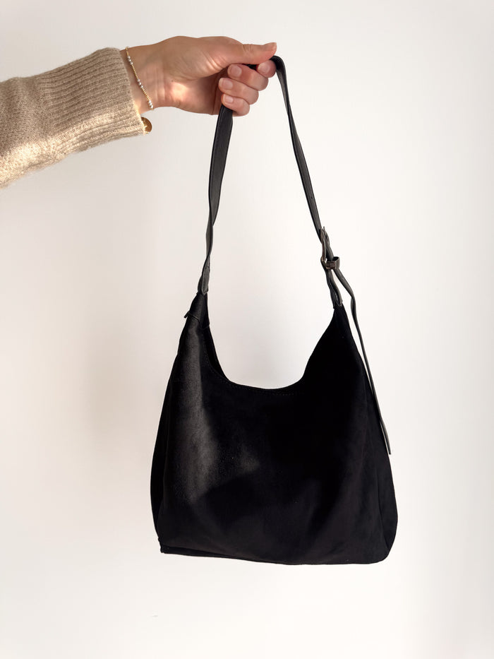 The Camden Suede Hobo Bag