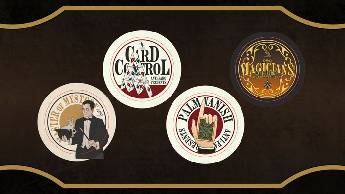 The Magician's Last Secret Playing Cards - Sticker Set