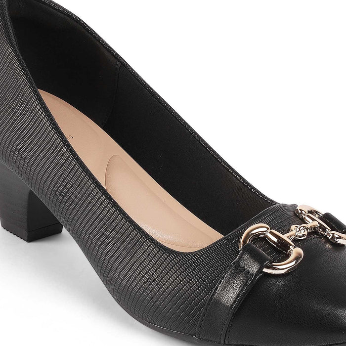 Nova Black Women's Dress Pumps Tresmode