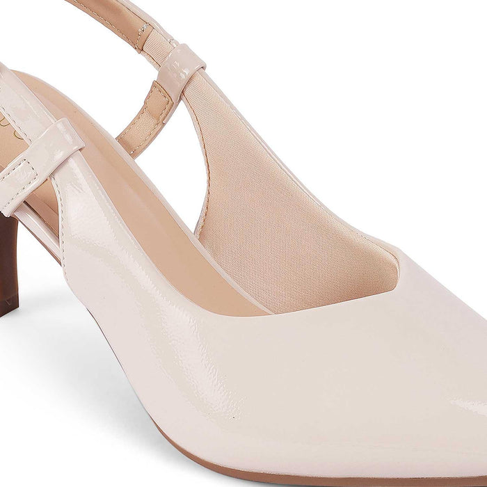 Saka Off-white Women's Dress Pumps Tresmode