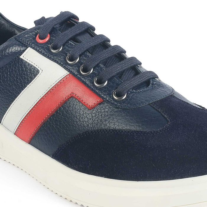 Vorsa Blue Men's Casual Sneakers Tresmode