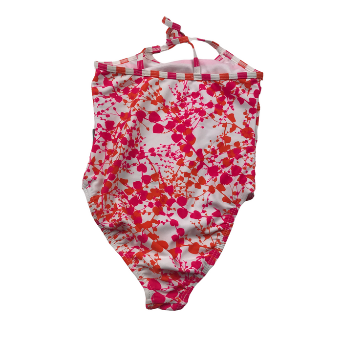 Trespass 5-6 years pink orange pattern swimsuit